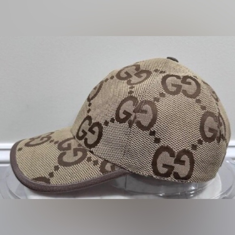 Gucci Pre-Owned Jumbo GG Canvas Cap - Picture 7 of 16